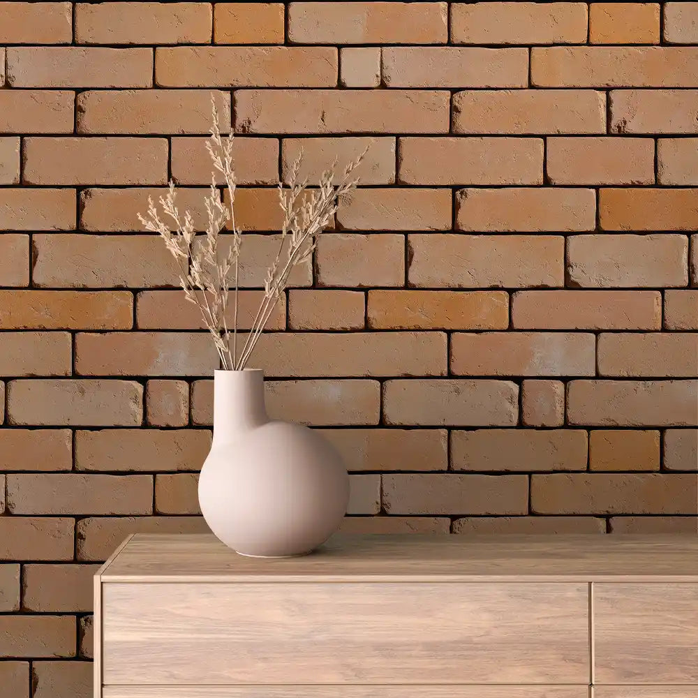 Papier Peint Effet Brique Style Industriel Moderne