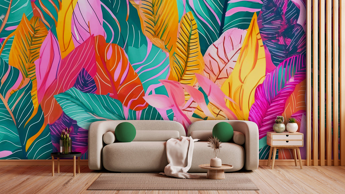 Papier Peint Jungle Tropicale Effet Nature