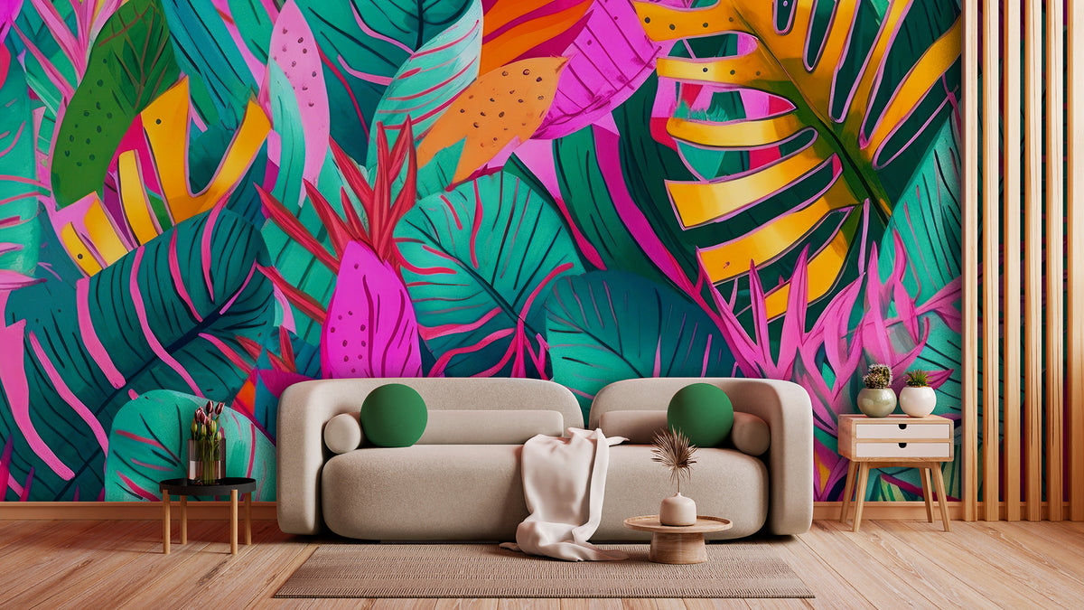 Papier Peint Jungle Tropicale Effet Nature