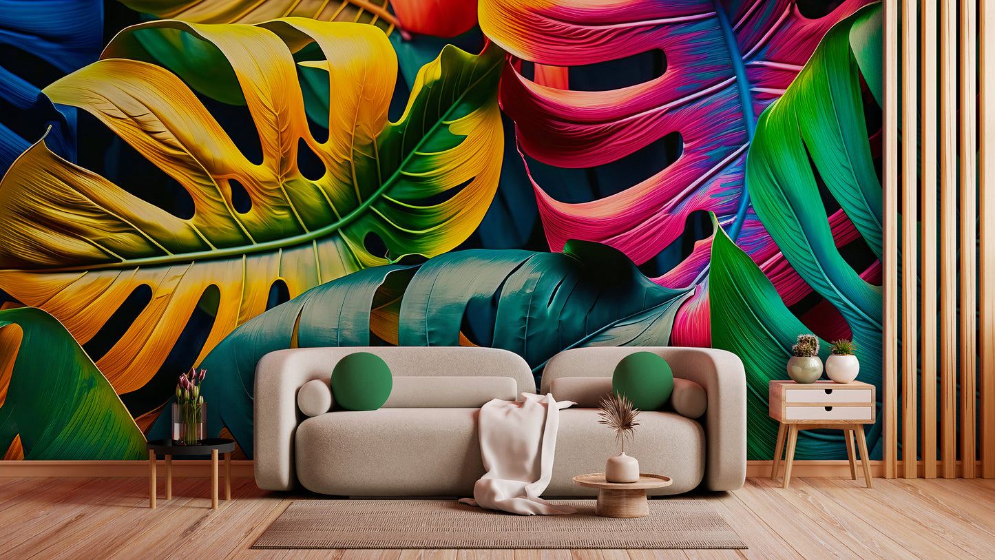 Papier Peint Jungle Tropicale Effet Nature