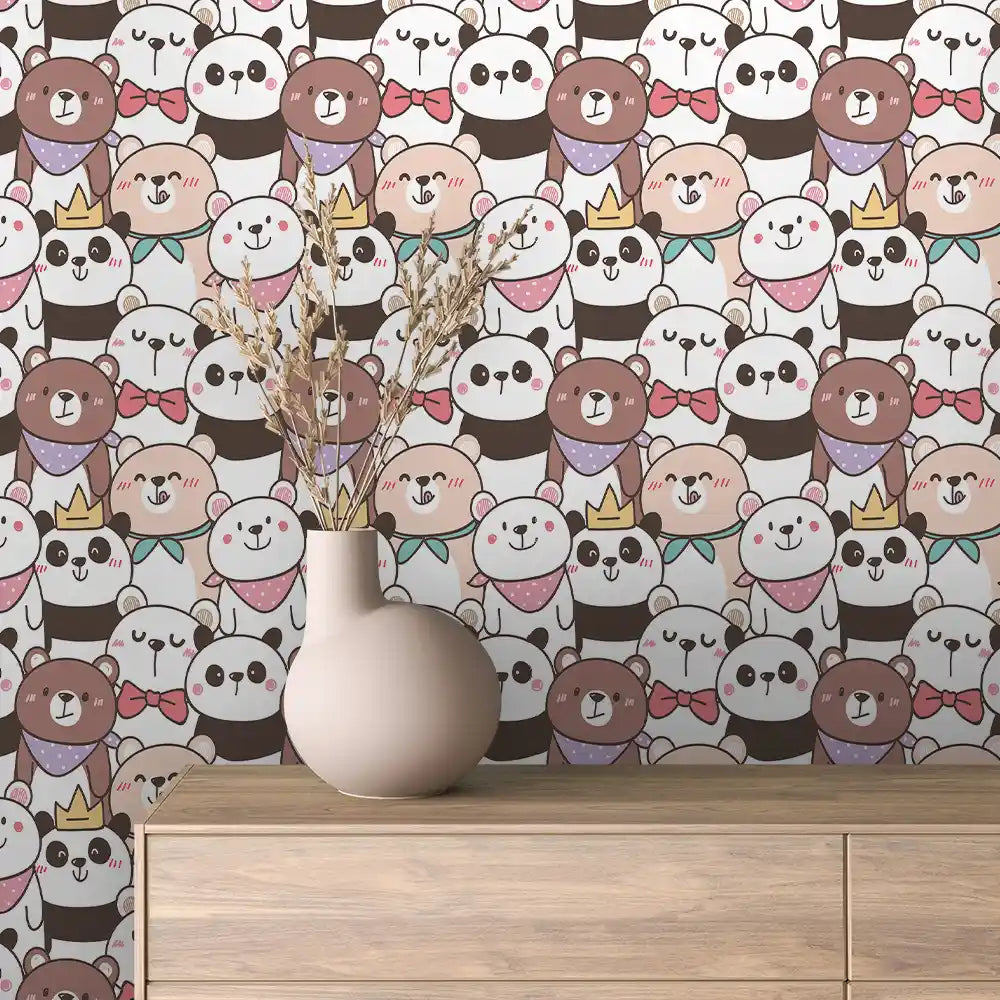 Papier Peint Enfant Univers Espace Motifs Ludiques et Colorés