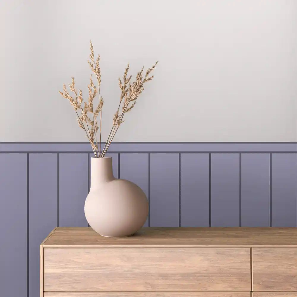 Papier Peint Minimaliste Effet Panneaux Bois