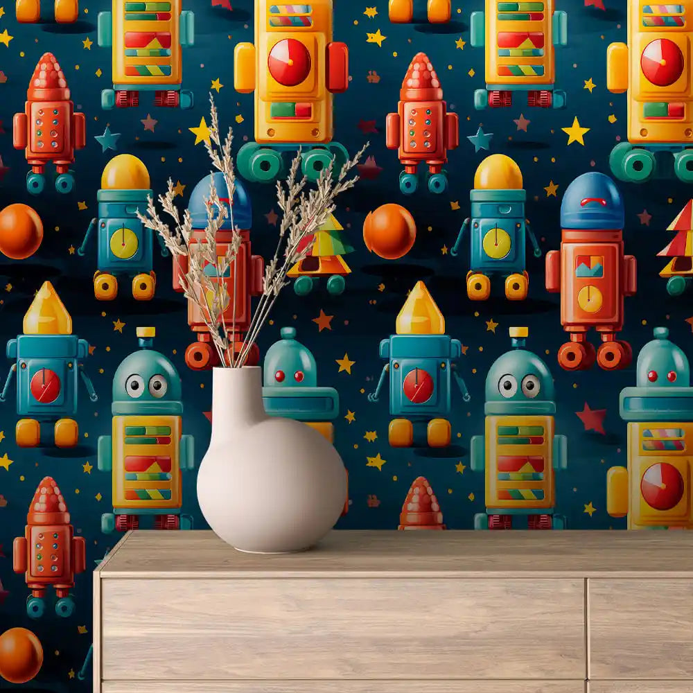 Papier Peint Enfant & Bébé – Univers Doux et Coloré