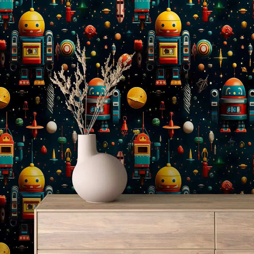 Papier Peint Enfant & Bébé – Univers Doux et Coloré
