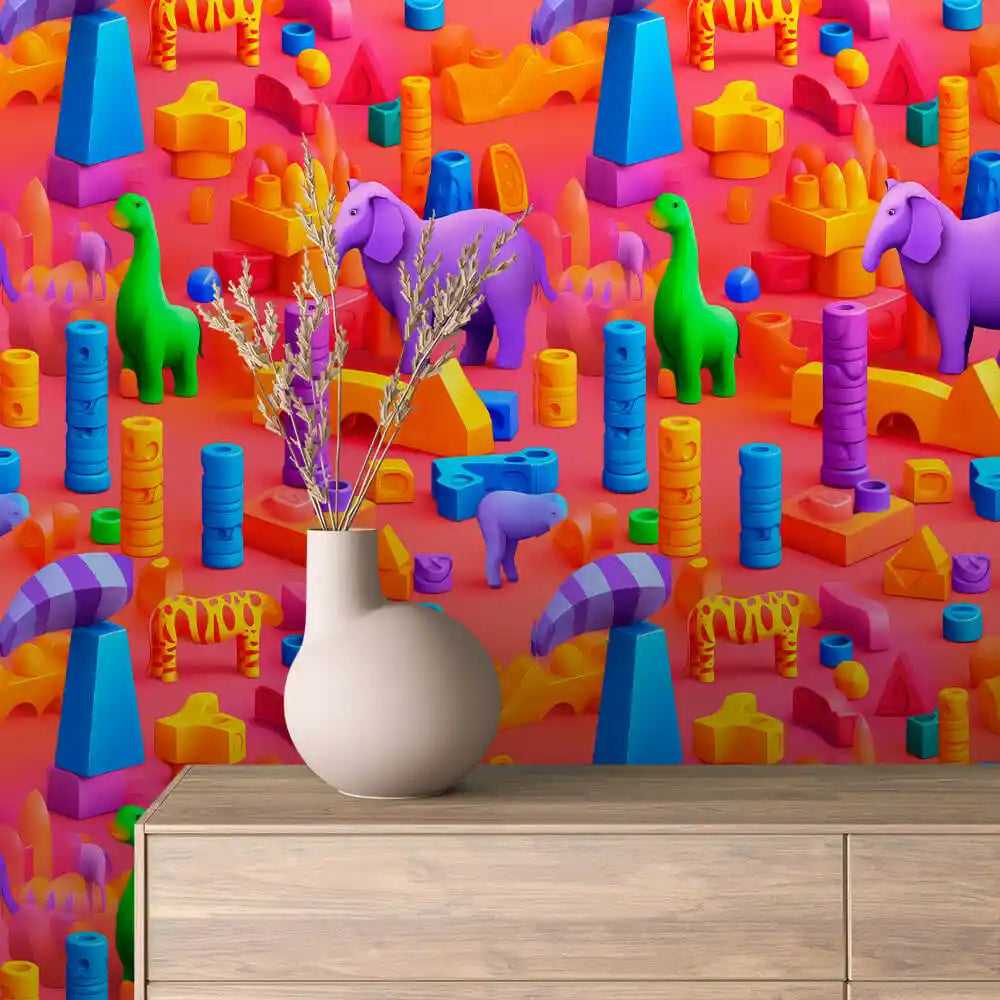 Papier Peint Enfant & Bébé – Univers Doux et Coloré