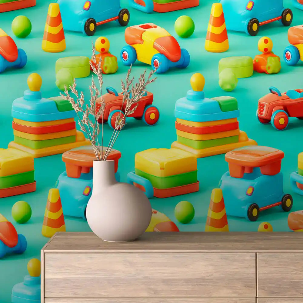 Papier Peint Enfant & Bébé – Univers Doux et Coloré