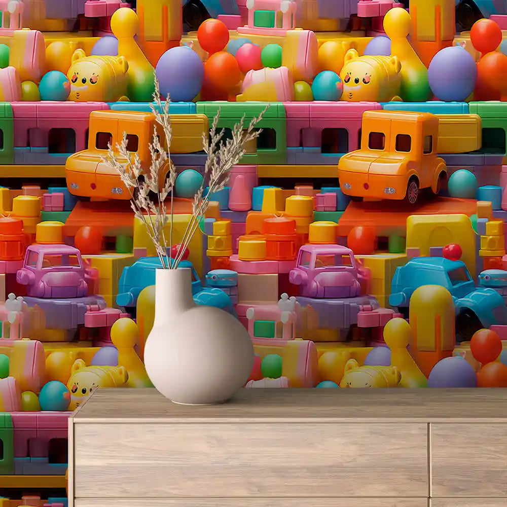 Papier Peint Enfant & Bébé – Univers Doux et Coloré