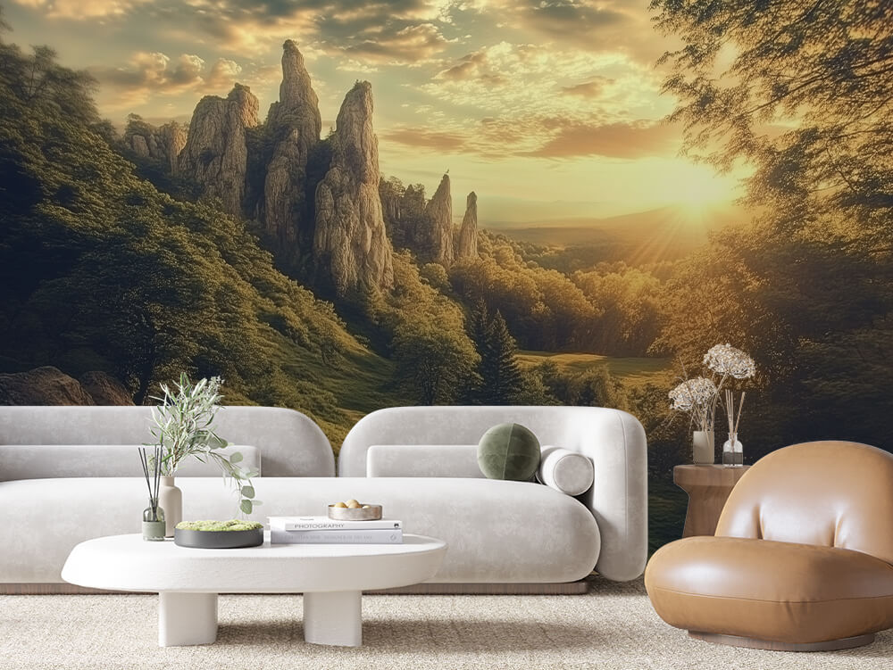 Papier Peint Paysages & Panoramas Ambiance Nature Immersive