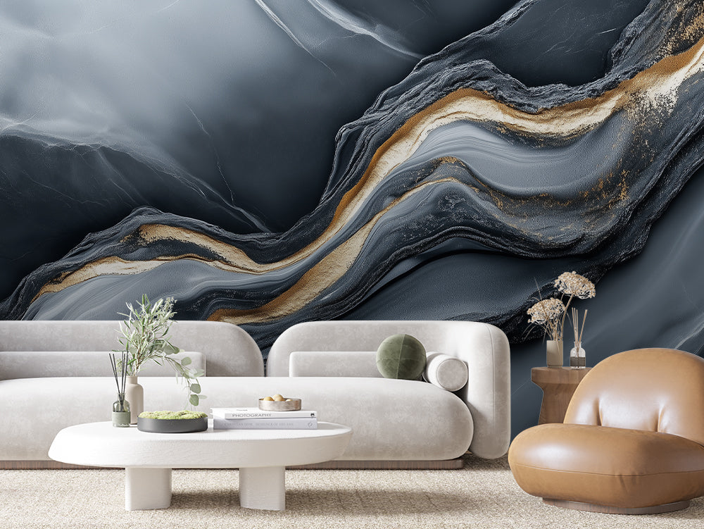 Papier Peint Prestige Marble Style Luxueux et Classique