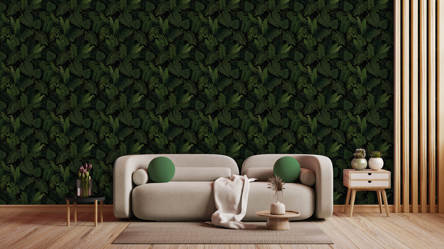 Papier Peint Jungle Tropicale Effet Nature