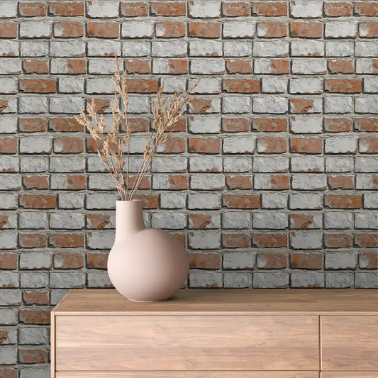 Papier Peint Effet Brique Style Industriel Moderne