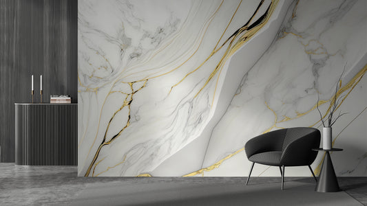 Papier Peint Effet Marbre Premium Élégant et Intemporel