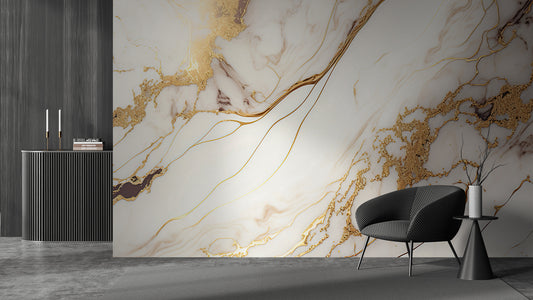 Papier Peint Effet Marbre Premium Élégant et Intemporel