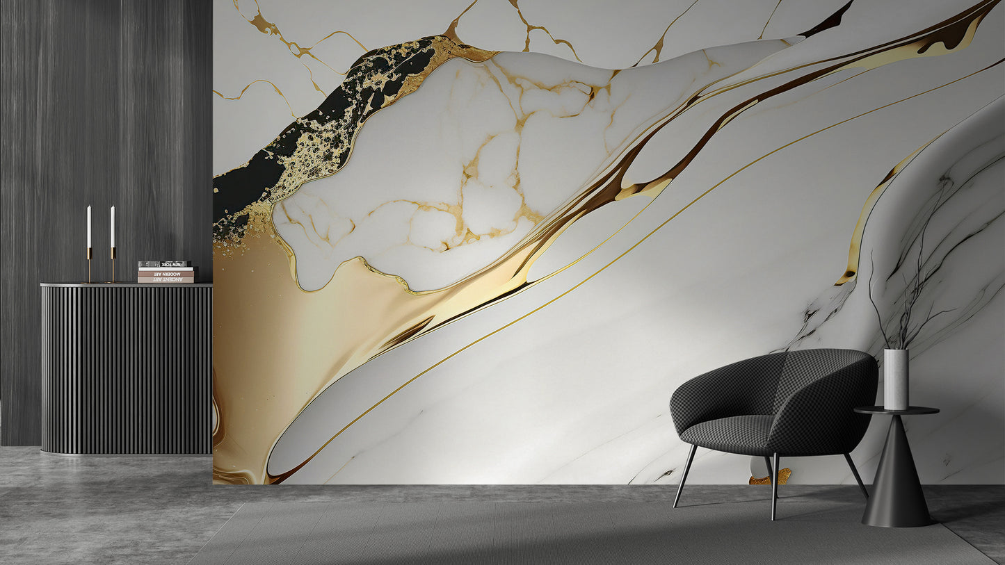 Papier Peint Effet Marbre Premium Élégant et Intemporel