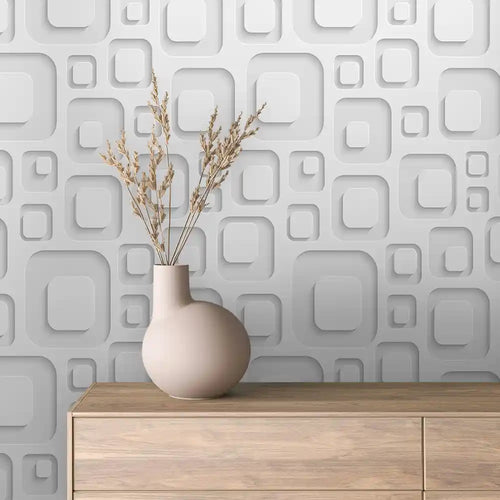 Papier Peint 3D Géométrique Moderne Design Minimaliste Élégant