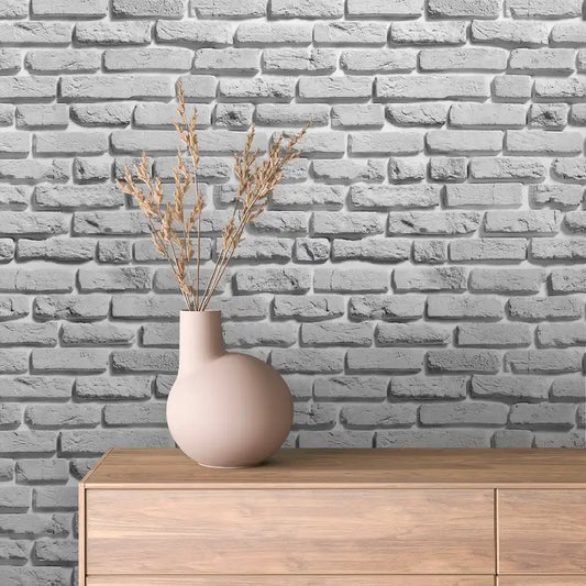 Papier Peint Effet Brique Style Industriel Moderne