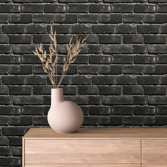 Papier Peint Effet Brique Style Industriel Moderne