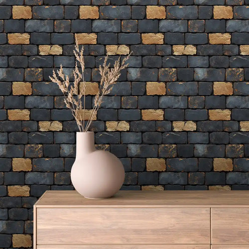 Papier Peint Effet Brique Style Industriel Moderne