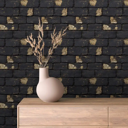 Papier Peint Effet Brique Style Industriel Moderne
