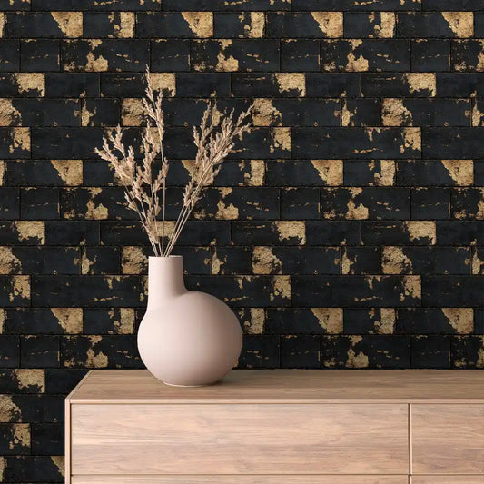 Papier Peint Effet Brique Style Industriel Moderne