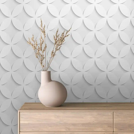 Papier Peint 3D Géométrique Moderne Design Minimaliste Élégant
