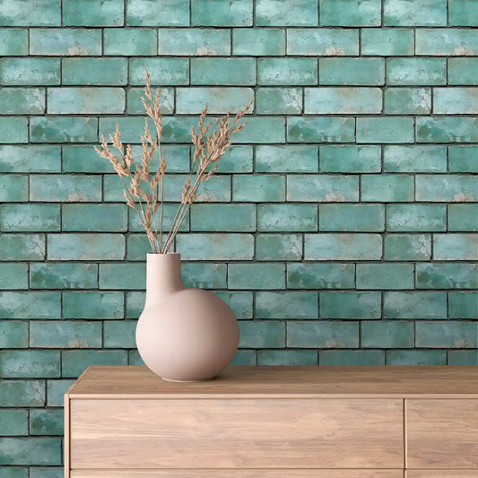 Papier Peint Effet Brique Style Industriel Moderne