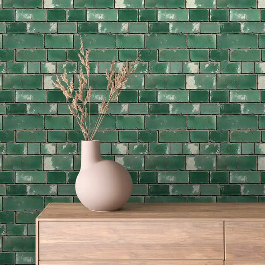 Papier Peint Effet Brique Style Industriel Moderne