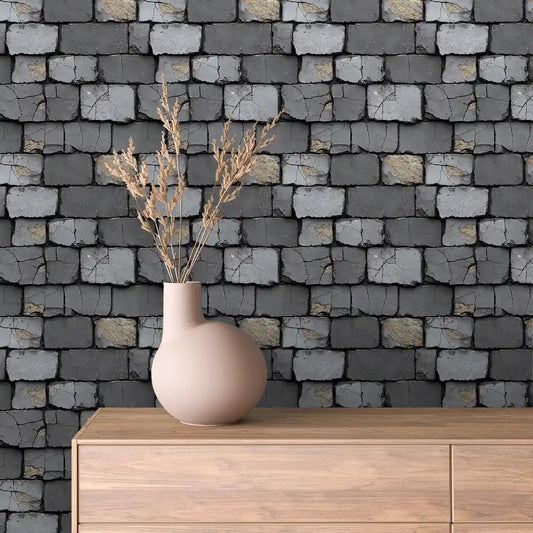 Papier Peint Effet Brique Style Industriel Moderne