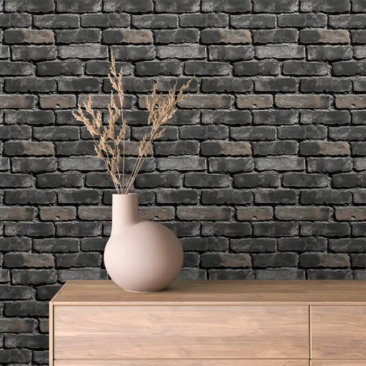 Papier Peint Effet Brique Style Industriel Moderne