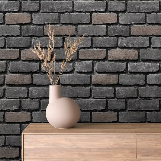 Papier Peint Effet Brique Style Industriel Moderne