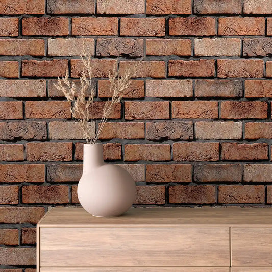 Papier Peint Effet Brique Style Industriel Moderne