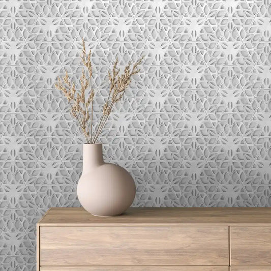 Papier Peint 3D Géométrique Moderne Design Minimaliste Élégant