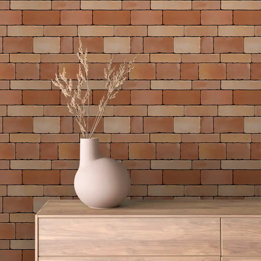 Papier Peint Effet Brique Style Industriel Moderne