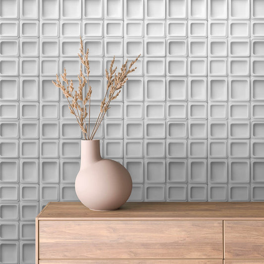 Papier Peint 3D Ondulations Design Luxueux et Moderne