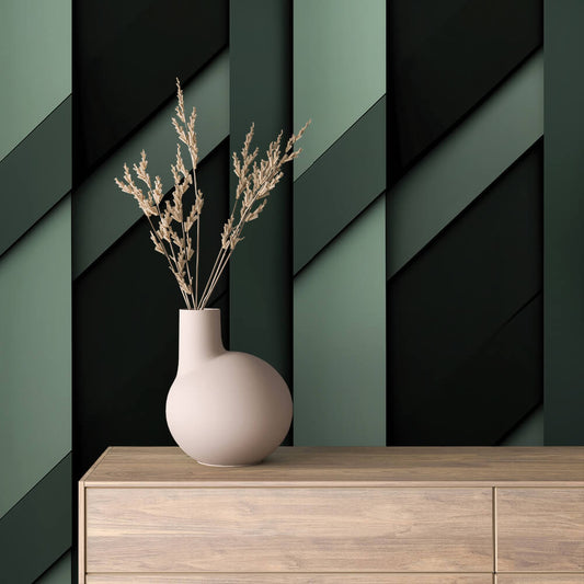 Papier Peint 3D Ondulations Design Luxueux et Moderne