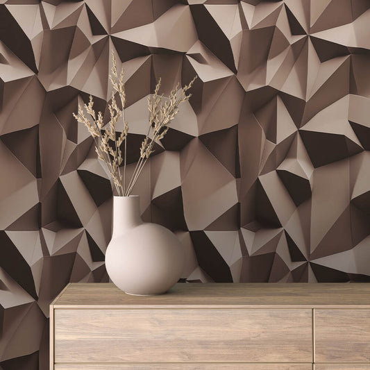 Papier Peint 3D Ondulations Design Luxueux et Moderne