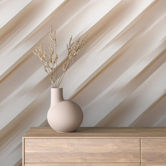 Papier Peint 3D Ondulations Design Luxueux et Moderne