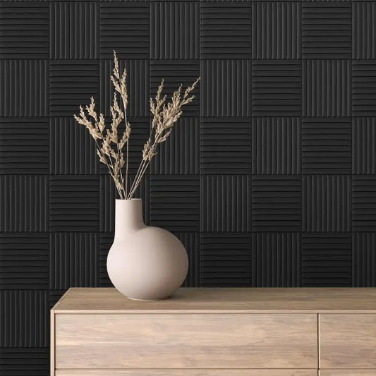 Papier Peint 3D Spirale Géométrique Effet Luxueux et Moderne