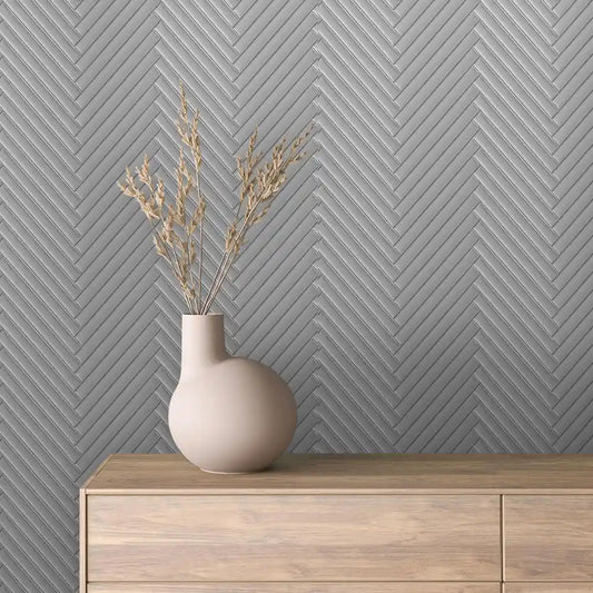 Papier Peint 3D Spirale Géométrique Effet Luxueux et Moderne