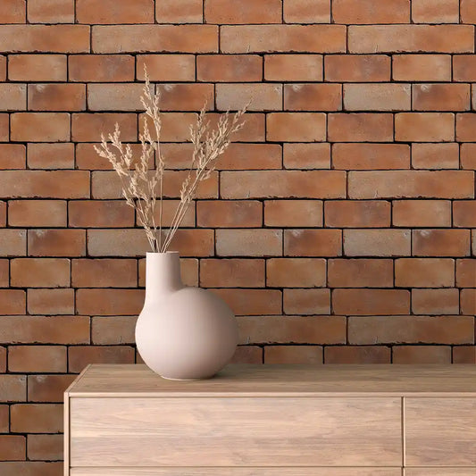 Papier Peint Effet Brique Style Industriel Moderne