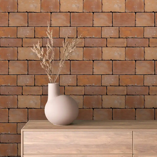 Papier Peint Effet Brique Style Industriel Moderne