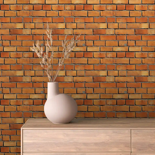 Papier Peint Effet Brique Style Industriel Moderne