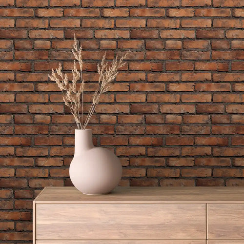 Papier Peint Effet Brique Style Industriel Moderne