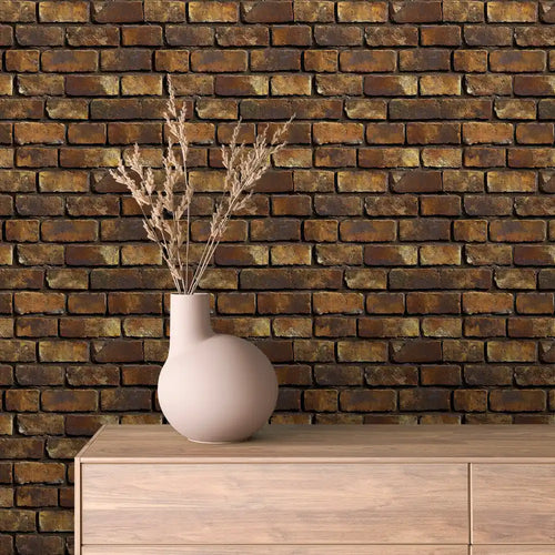 Papier Peint Effet Brique Style Industriel Moderne