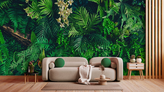 Papier Peint Jungle Tropicale Effet Nature
