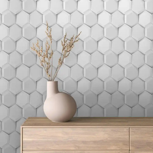 Papier Peint 3D Géométrique Moderne Design Minimaliste Élégant