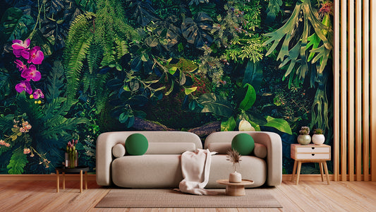 Papier Peint Jungle Tropicale Effet Nature