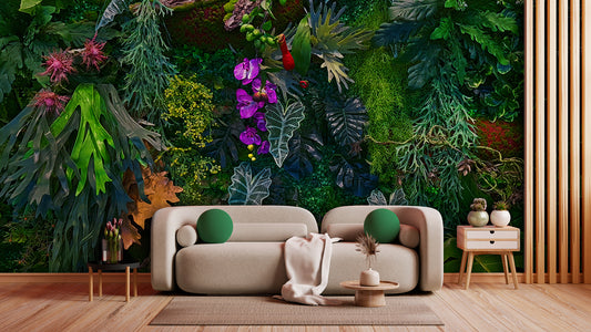 Papier Peint Jungle Tropicale Effet Nature