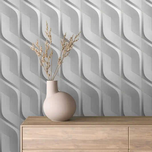 Papier Peint 3D Géométrique Moderne Design Minimaliste Élégant