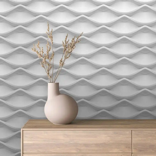 Papier Peint 3D Géométrique Moderne Design Minimaliste Élégant